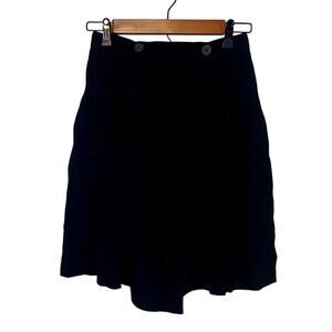 Vintage Carole Little Wrap Skirt Pleated‎ sz 8